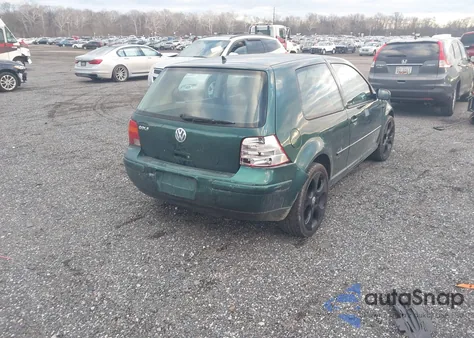 2001 Volkswagen Golf Gl from USA, damaged, VIN WVWBT21J71W098056